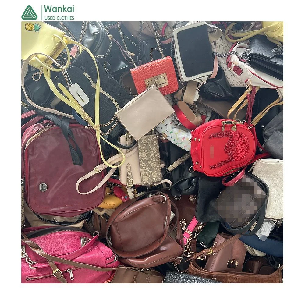 CwanCkai Wholesale Bags Supplier High Quality Bulk Used Bags Lady, Low Price Premium Used Clothes Woman Leather Secondhand Bags