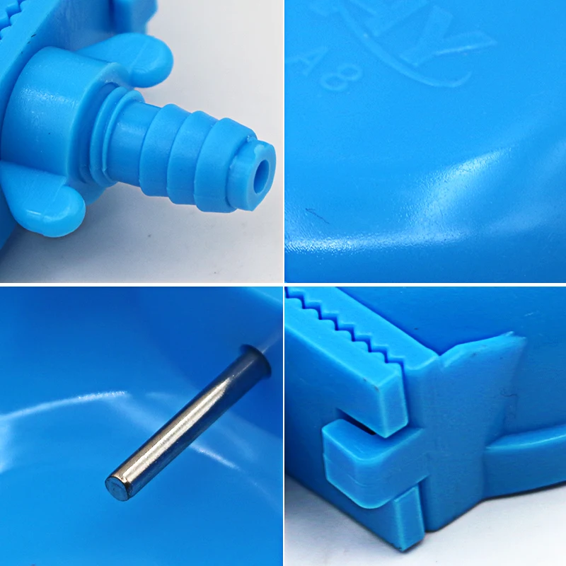 Plastic Hanging Cage Water Outlet Hamster Drinking Trough Automatic Touch Type Rabbit Drinking Feeder Bowl