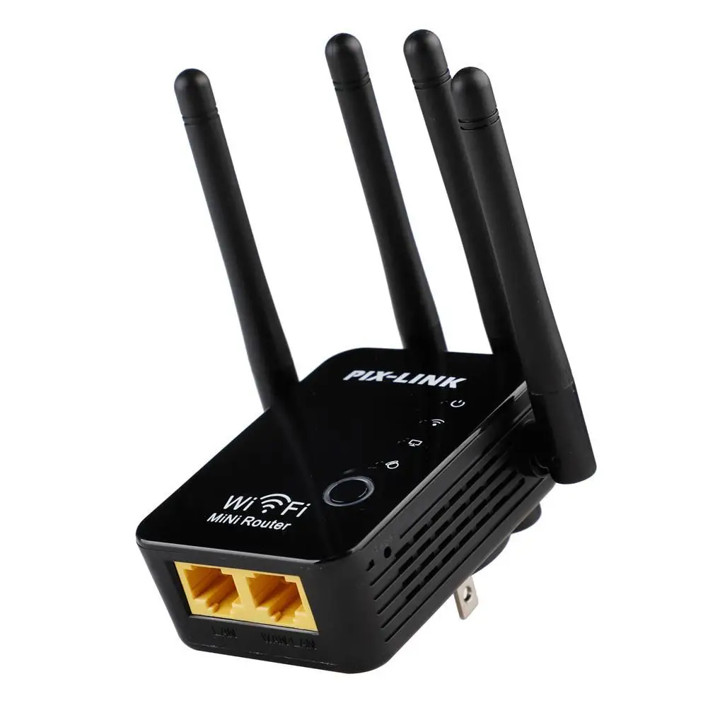 
WR16 Wireless Router WR16 Extender Wifi Signal Amplifier Wireless Router Receiver WLAN Repeater For Home Supplies 