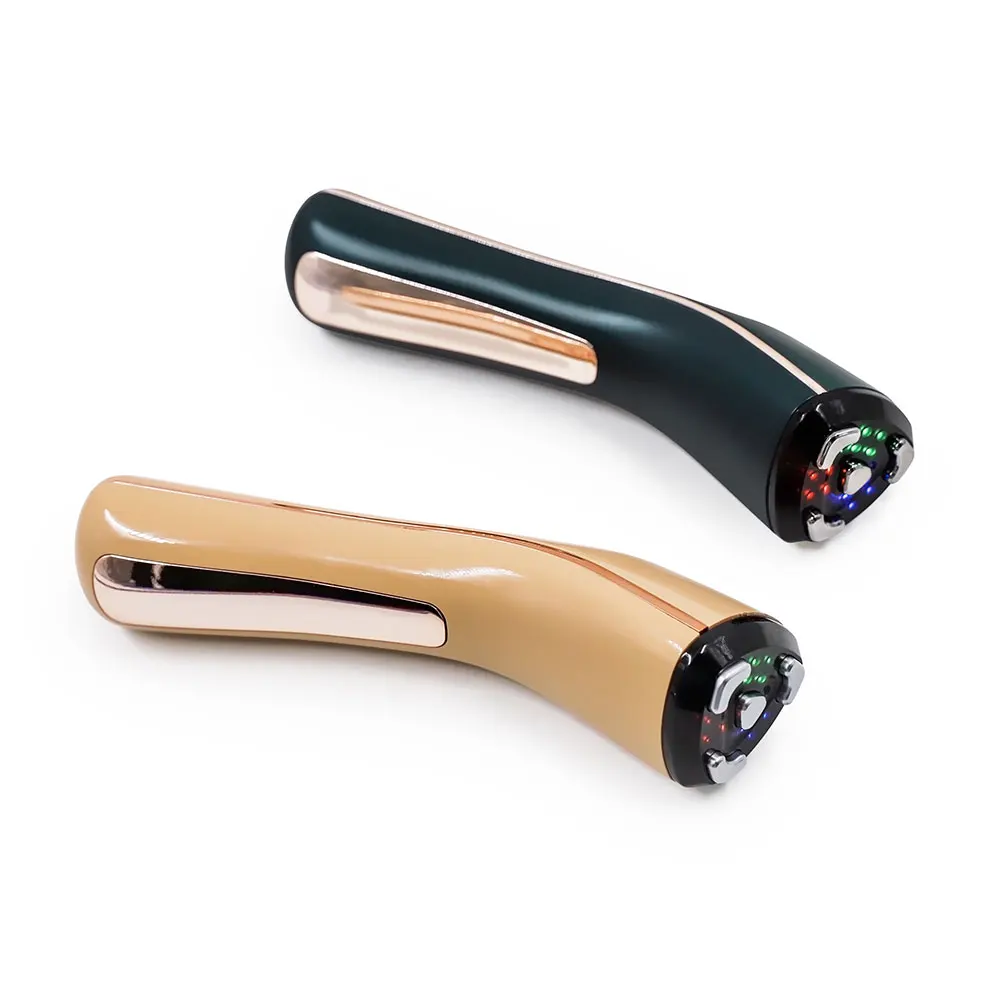 wholesale Generated Sonic 3LED Light Lift EMS RF UP Therapy Vibration Wrinkle Anti-Aging Face Neck Massager