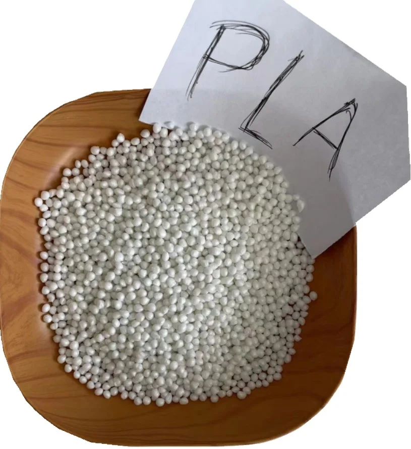 Горячая распродажа Разлагаемый пластиковый материал PLA FY802 гранулы разлагаемый пластик Полимолочная кислота