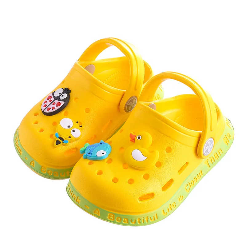 Baby Sandals Soft Soled Toddlers for Boys and Girls Other,warm Slippers EVA for 1-3 Years Old Qiyue Cat Duck Bag Zhejiang Floral