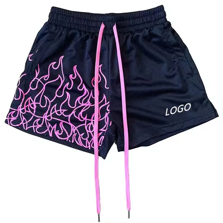 Muay Thai Flame Shorts Mens Shorts