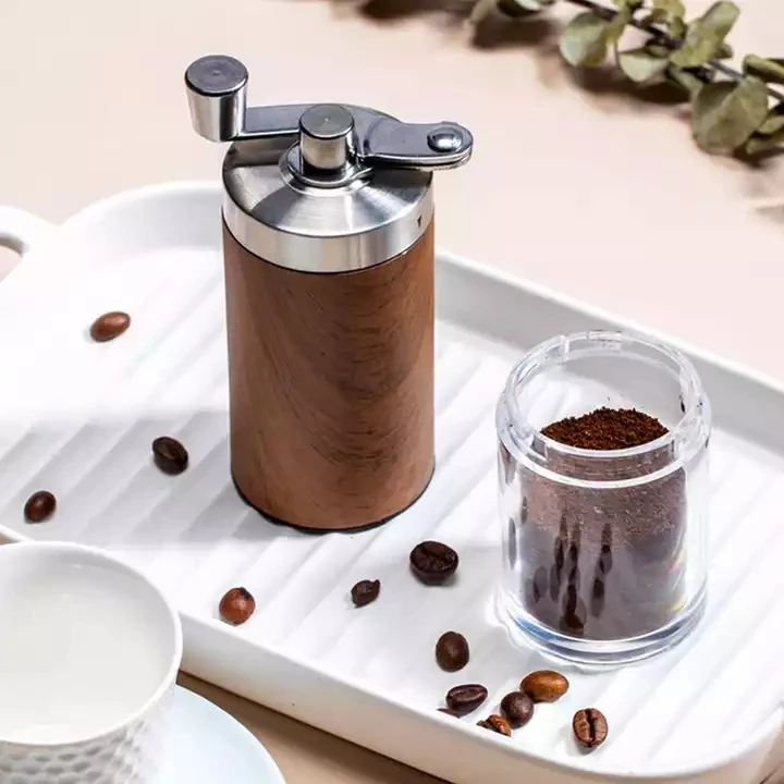 Hot Sale 304 Stainless Steel Manual Coffee Grinder Office Portable Coffee Grinder Home DIY Grinder Gift