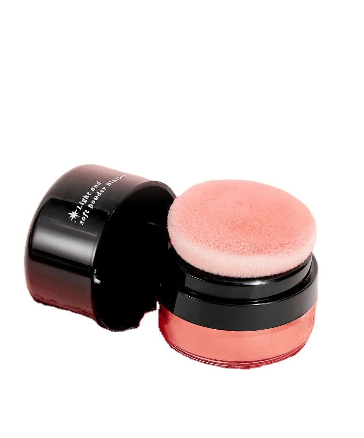 OEM Loose Powder Blush Air Cushion Blush Natural Blusher Bright Shimmer Face Blush for Cheek Highly Pigmented Blush