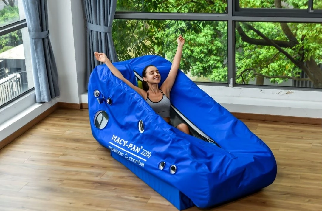 HBOT Macy-pan Sitting Type  macy-pan portable hyperbaric oxygen tent ST2200 for keep fit