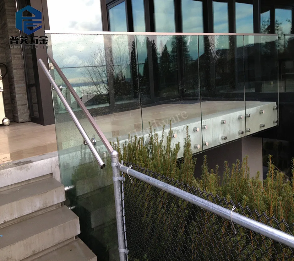 Popular Balcony Stainless Steel Frameless Glass Railing System