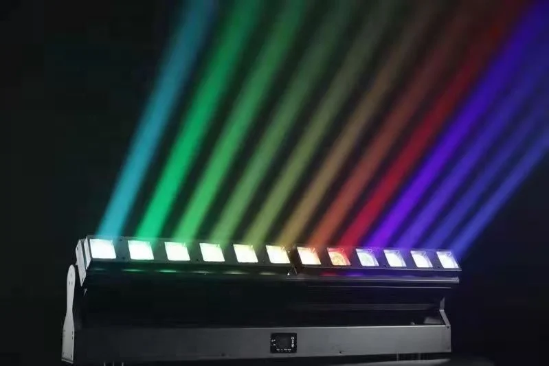 BALMBB1240Z Professional ZOOM Pixel Led Bar 12ps 40W Beam RGBW 4 in 1 Moving head Wash stage light