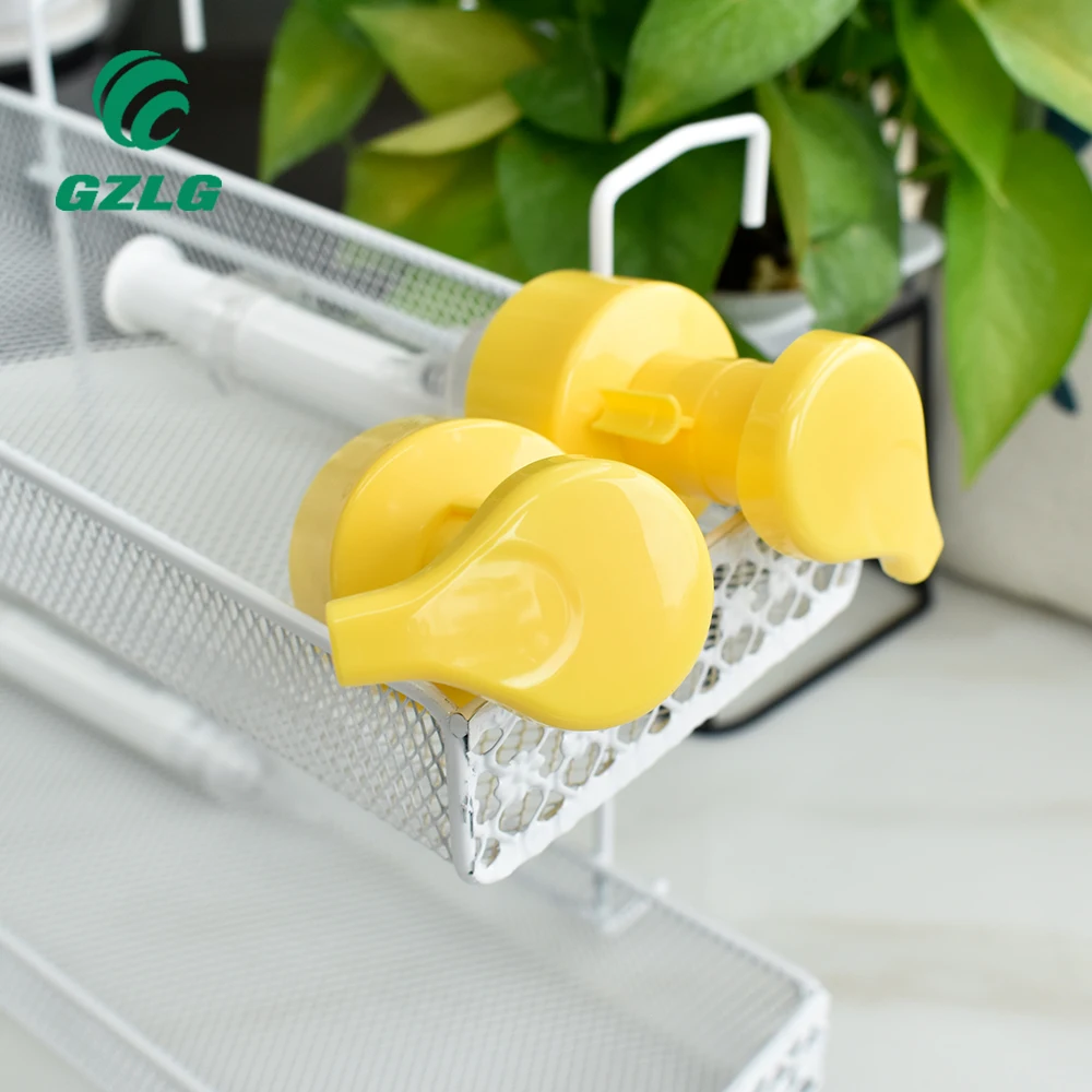 
PCR Eco-friendly Gzlg Manufacturer Wholesale 28 400 Foam Pump Yellow 24/415 24/410 Cream Lotion Pump 