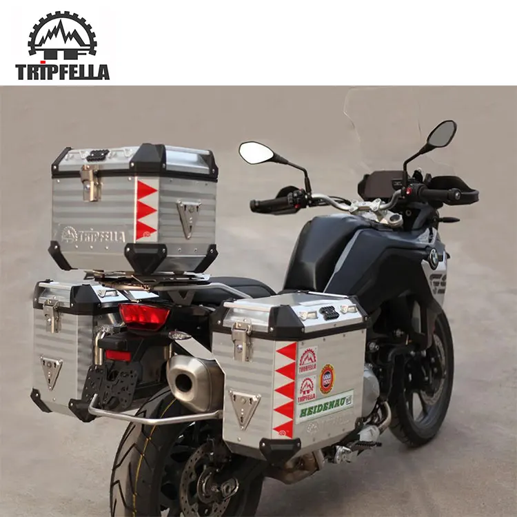 Factory sale 40L Top case Aluminum box for motorcycle