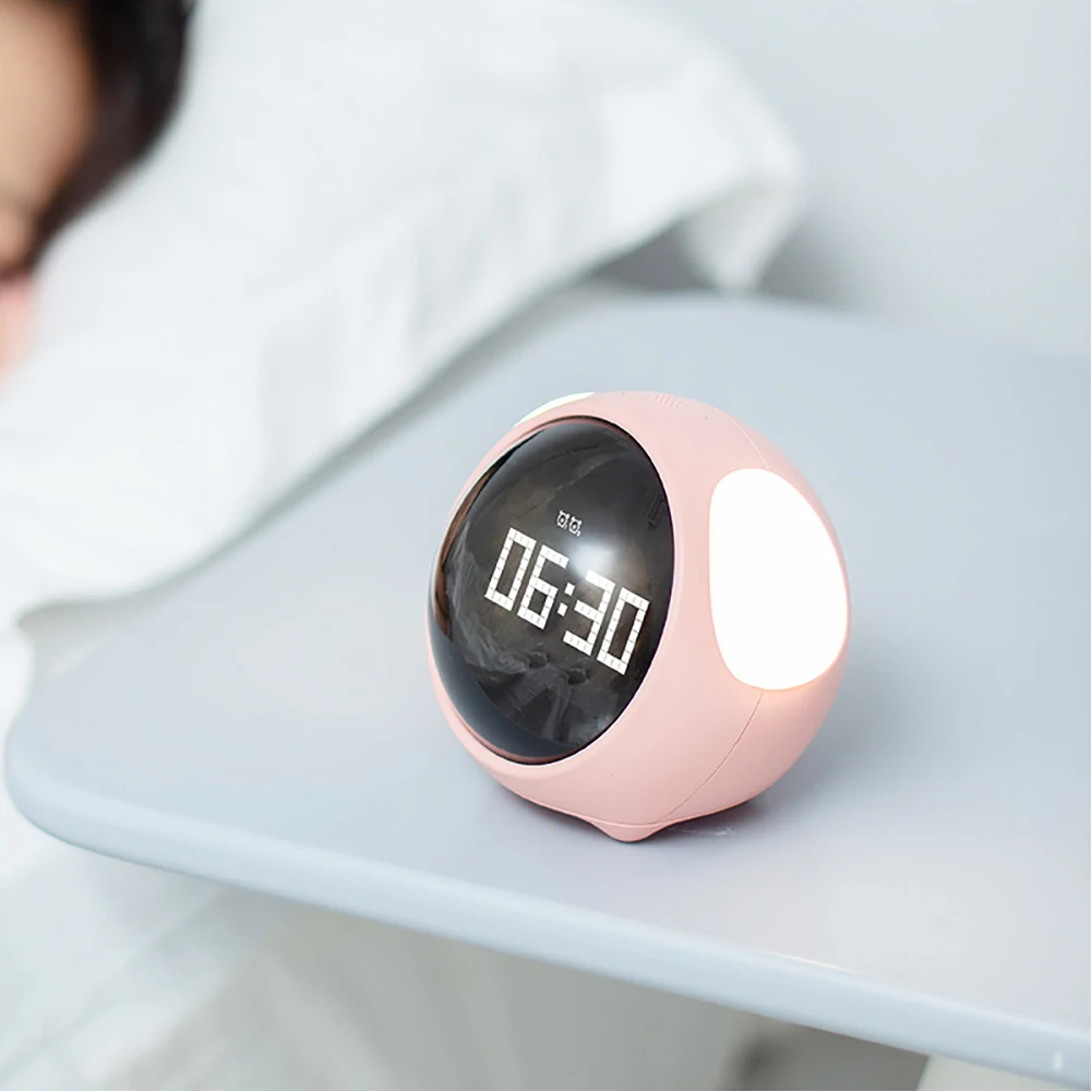 Wake-up Alarm Clock Smart Sleep Cycle Sunrise Alarm Clock Multifunctional Electronic Alarm Clock