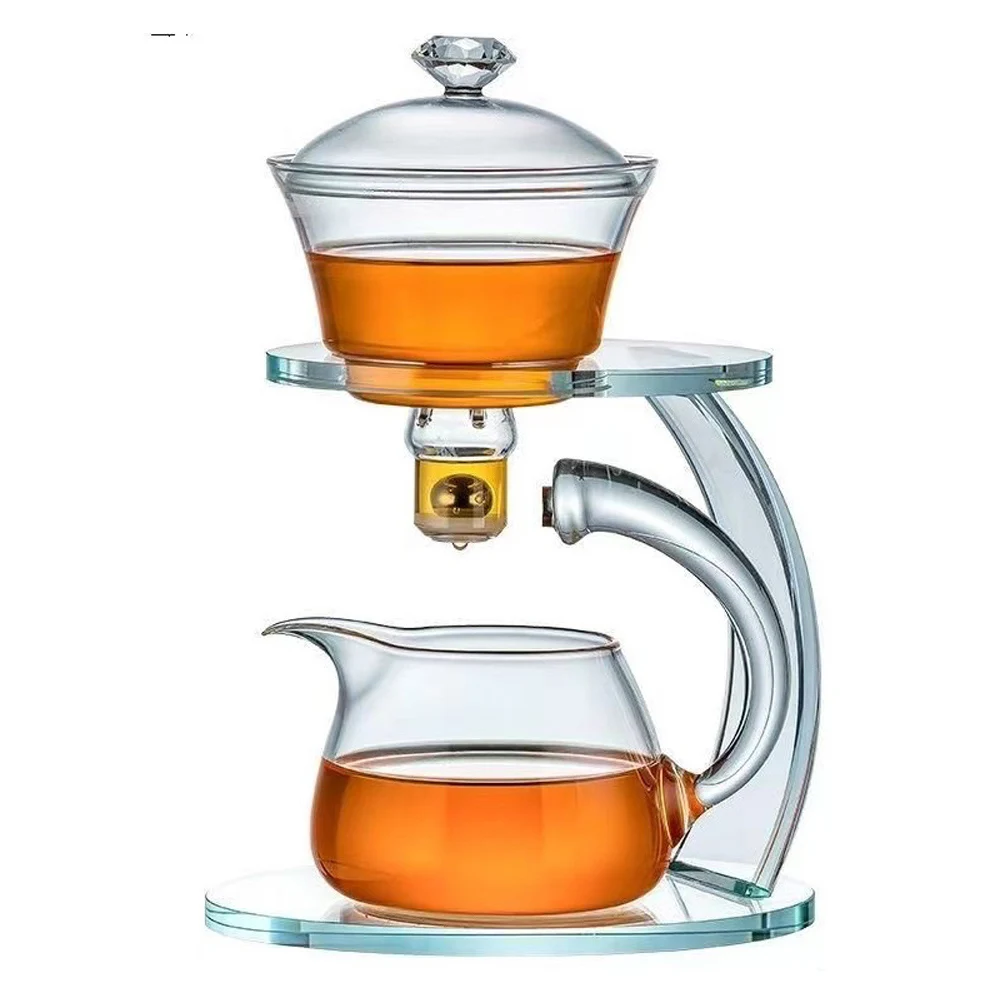 High Quality Elegant Appearance High Borosilicate Glass Magnetic Glass Tea Pots For Drinking Tea