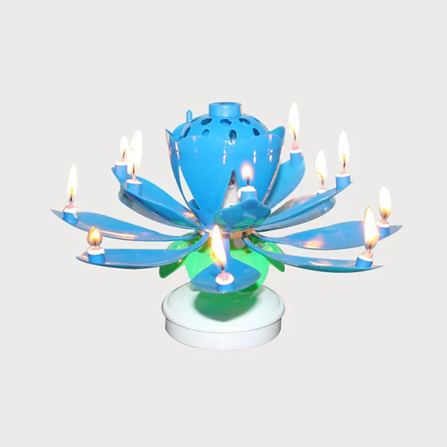 Wholesale Sunflower Rose Gold Private Label Sparkler Candle Custom Home Decoration Candle Birthday