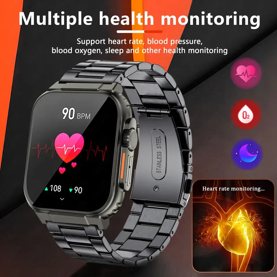 Hot selling products 2023 watch men outdoor smartwatch sports modes watches IP68 waterproof smart watch for Android IOS