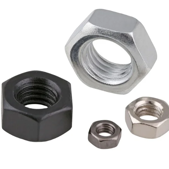 China manufacture Zinc plated round base T nut with three brad hole tee nut