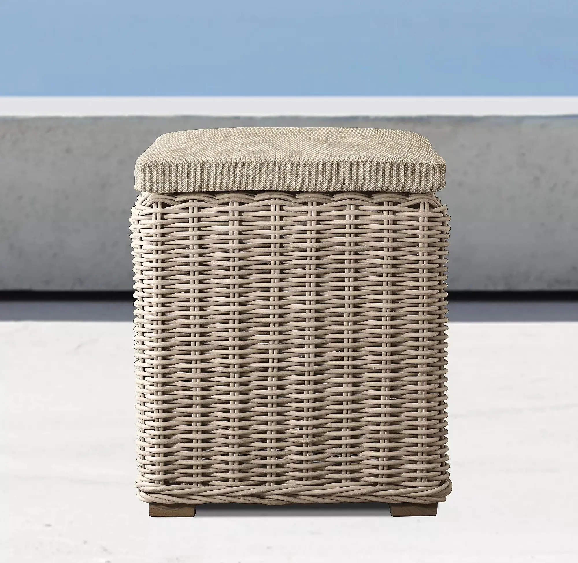 Modern Outdoor Villa Hotel Balcony Rattan Sofa Outdoor Garden Courtyard Terrace Sofa Set Furniture