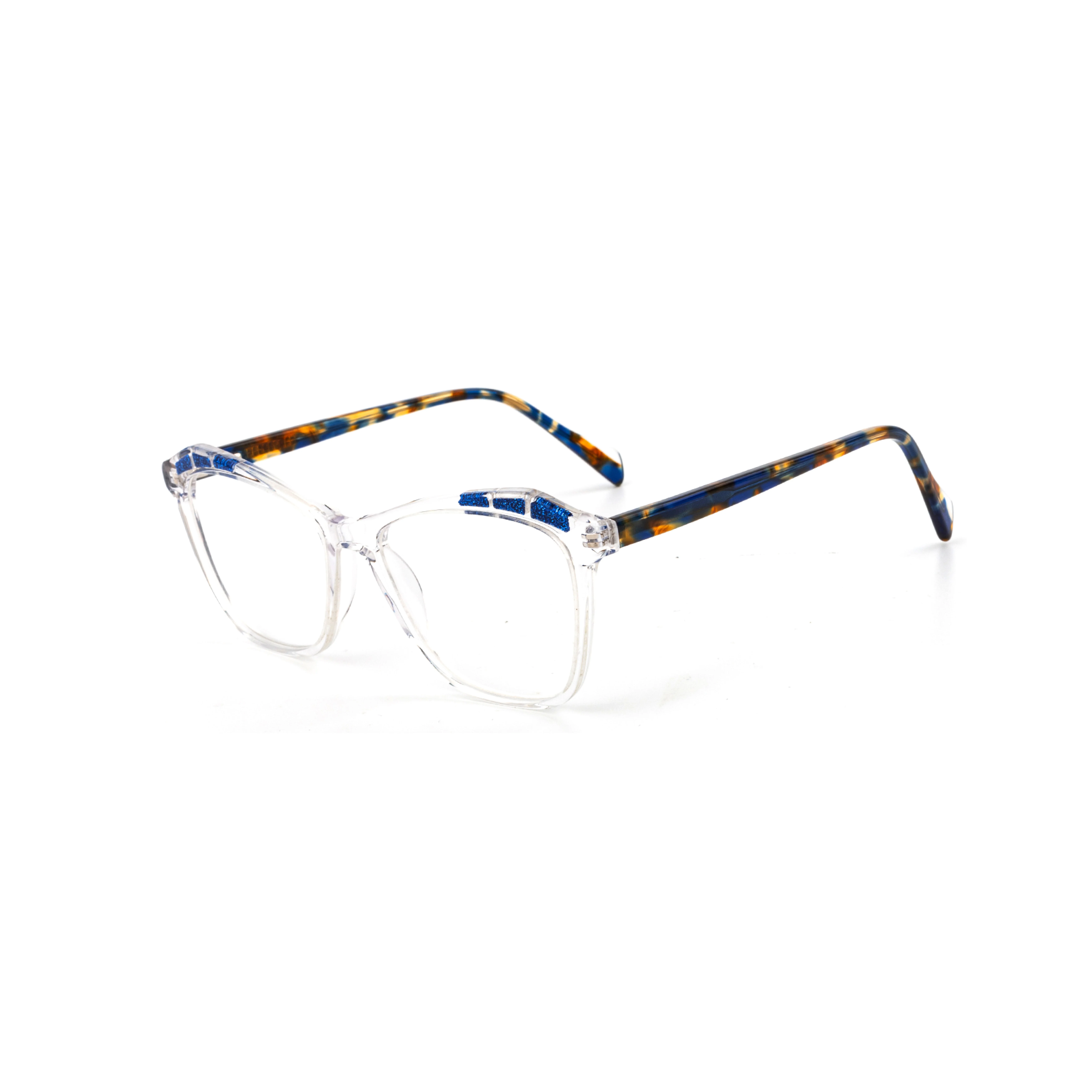 Wholesale Trendy Acetate Eyewear Women Men Optical Eye Glasses Spectacle Frame Eyeglasses Frames Unisex Fashionable Geometric