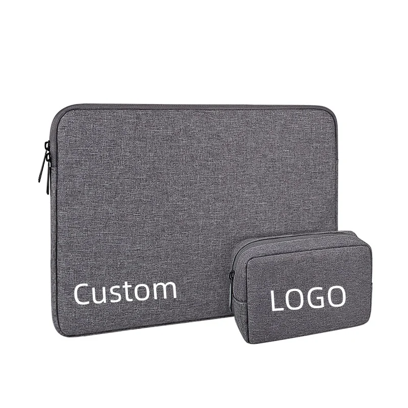Wholesale Laptop Sleeve Polyester Durable Work Notebook 15.6 Inch Carry Case Slim Laptop Pouch