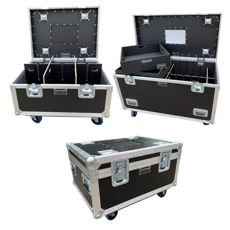 Hard Carrying Travel and Storage Truck Pack Trunk ATA Utility Flight Case cable road case