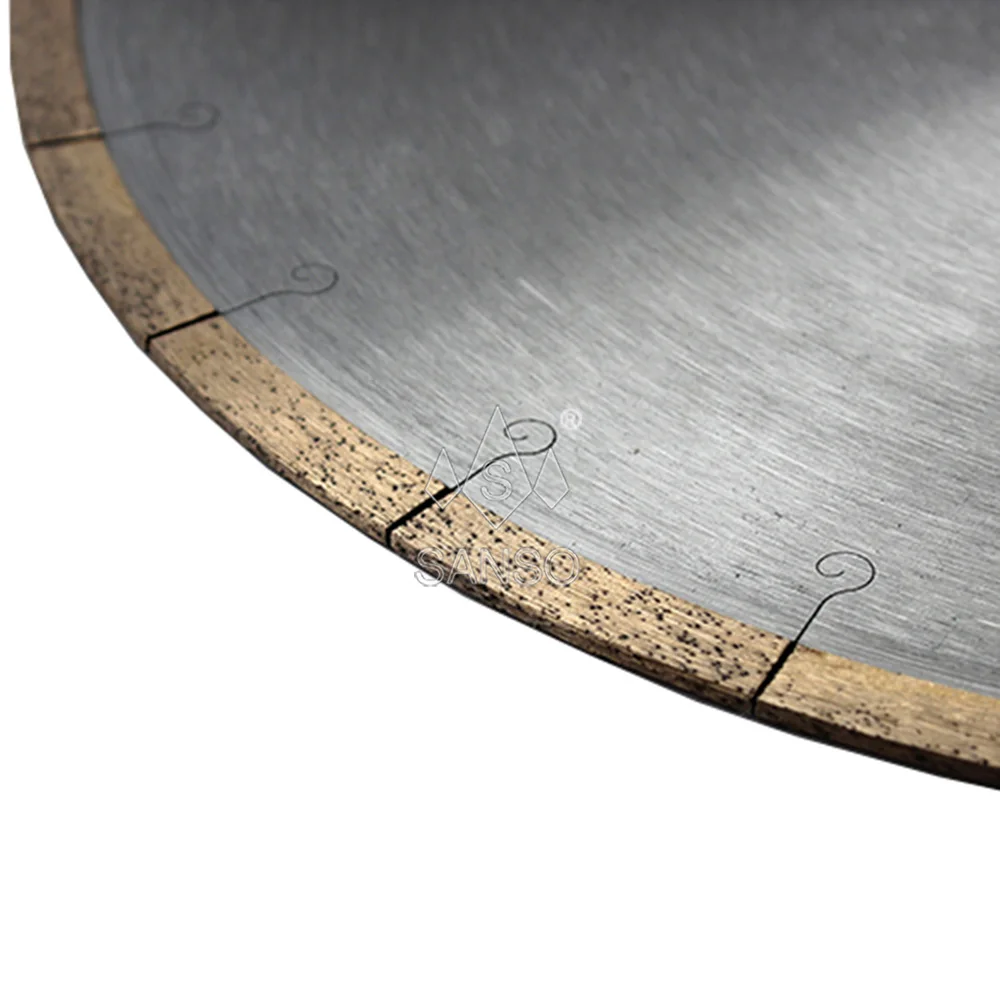 Granite Super Thin Continuous Rim Diamond Marble Cutting Discs Saw Blade For Concrete Cutting