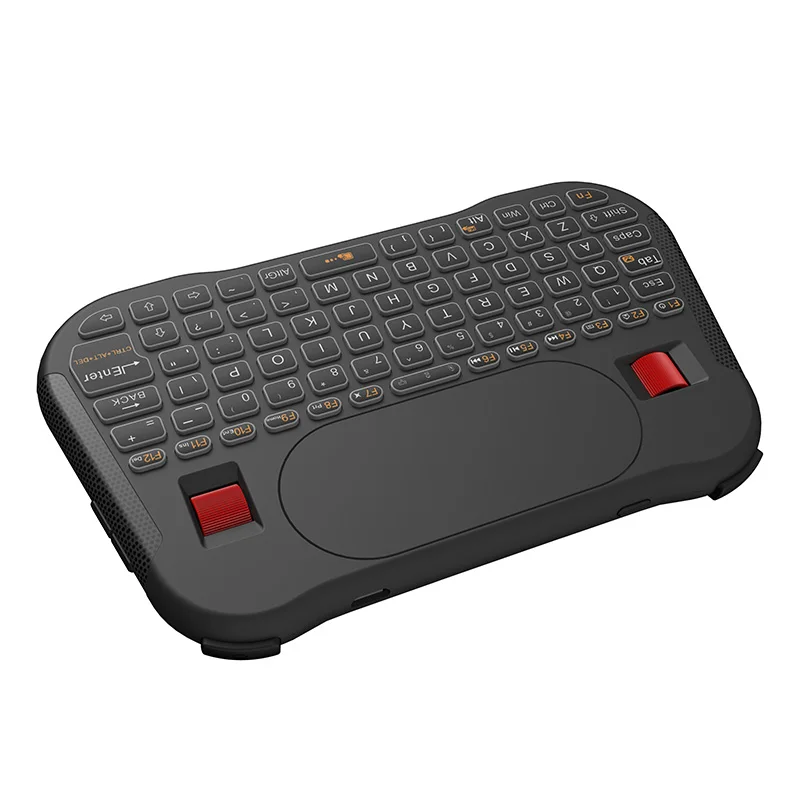Factory Wholesale Mini Keyboard 7 Colors Backlight T18 + 2.4G Wireless Touchpad Air Mouse Work for Android TV