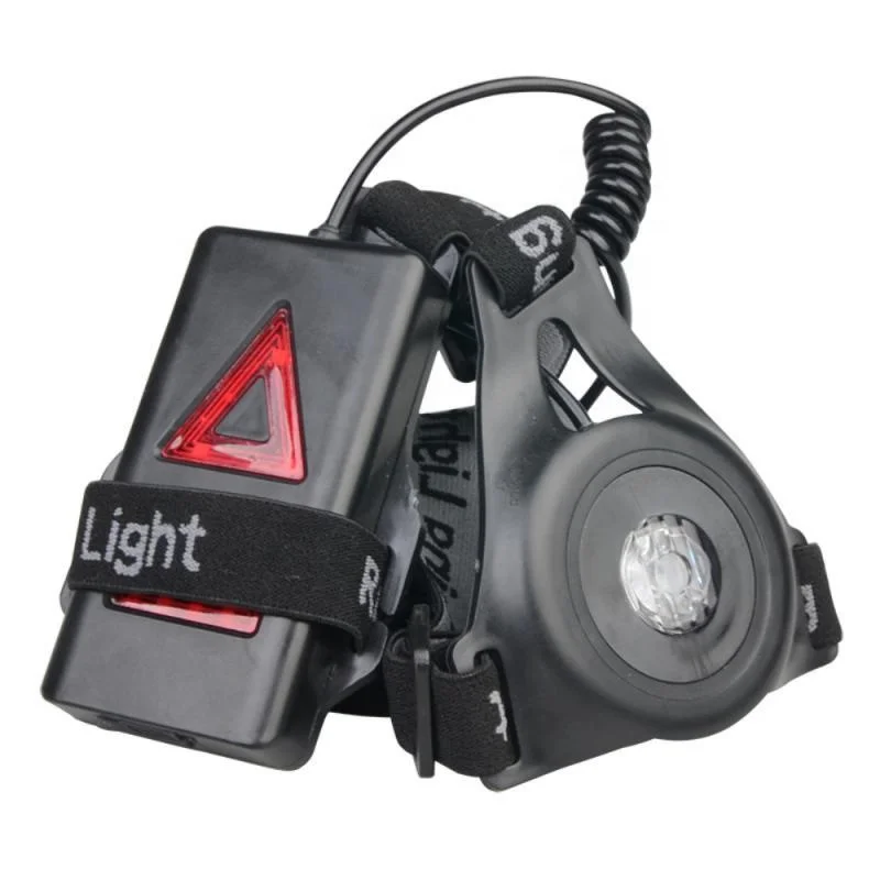 1200lm XPE Outdoor Sport Running Lights Q5 LED Night Running Flashlight Warning Lights USB Charge Chest Lamp White Light Torch