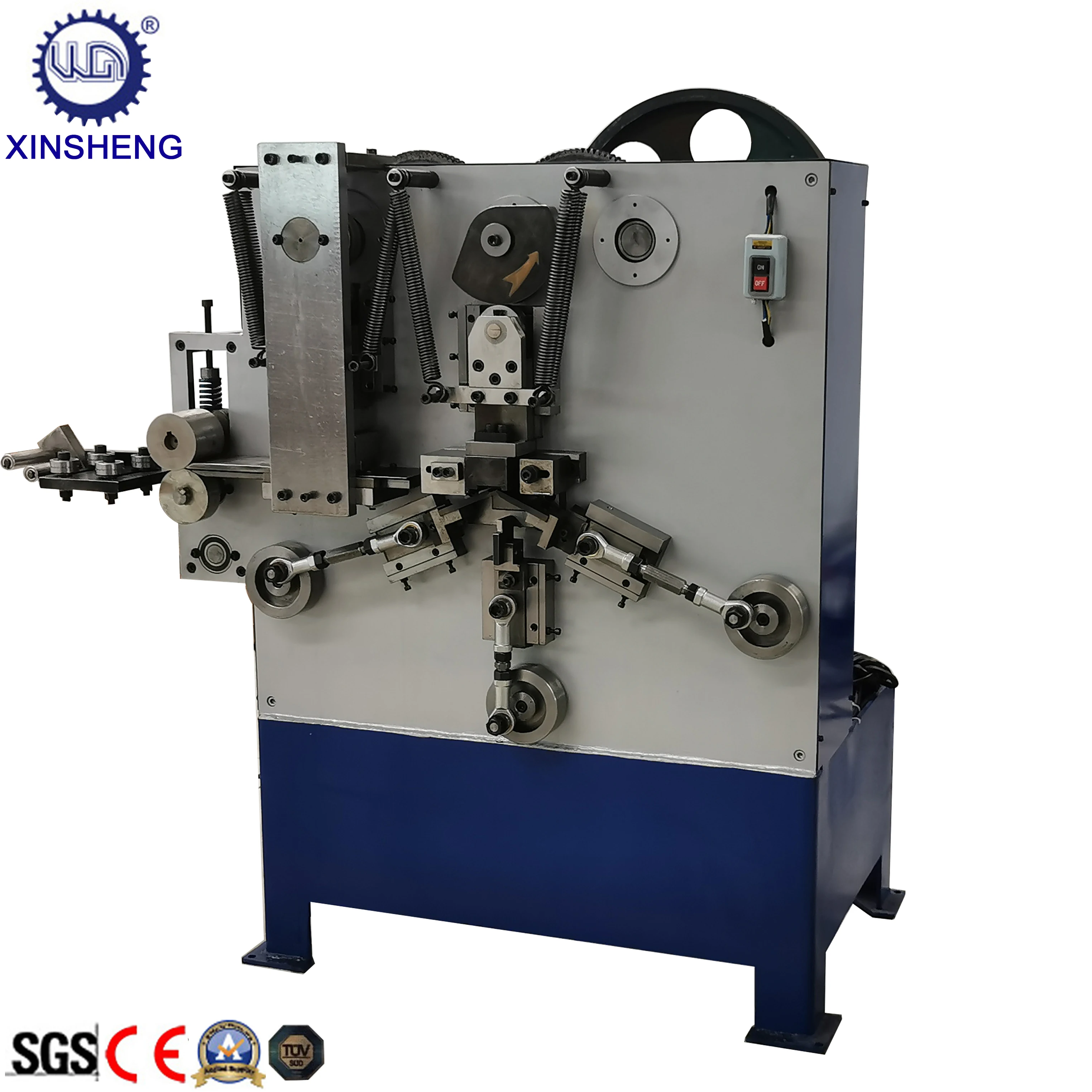 Mechanical Steel Box Poly Strapping Seal Making Machine