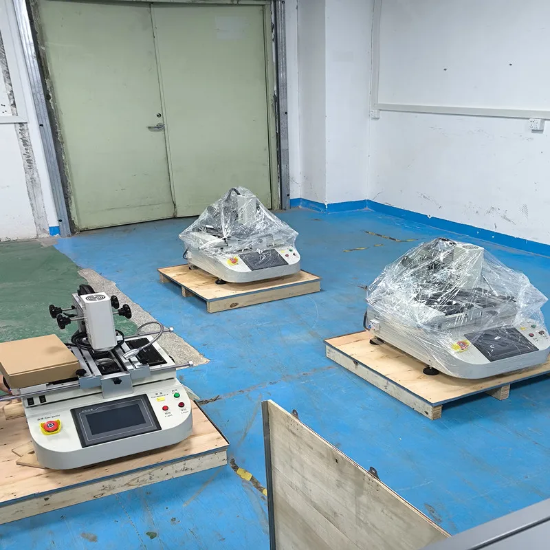 LV-06 оптическое Выравнивание BGA переделочная станция: 4800 Вт мощный комплект для пайки и ребола электроники