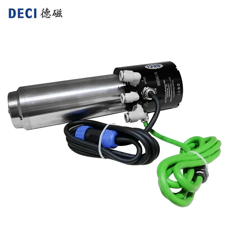 
DECI high precision atc water cooled 60000rpm 200V 1.8KW machine tool milling spindle motor 