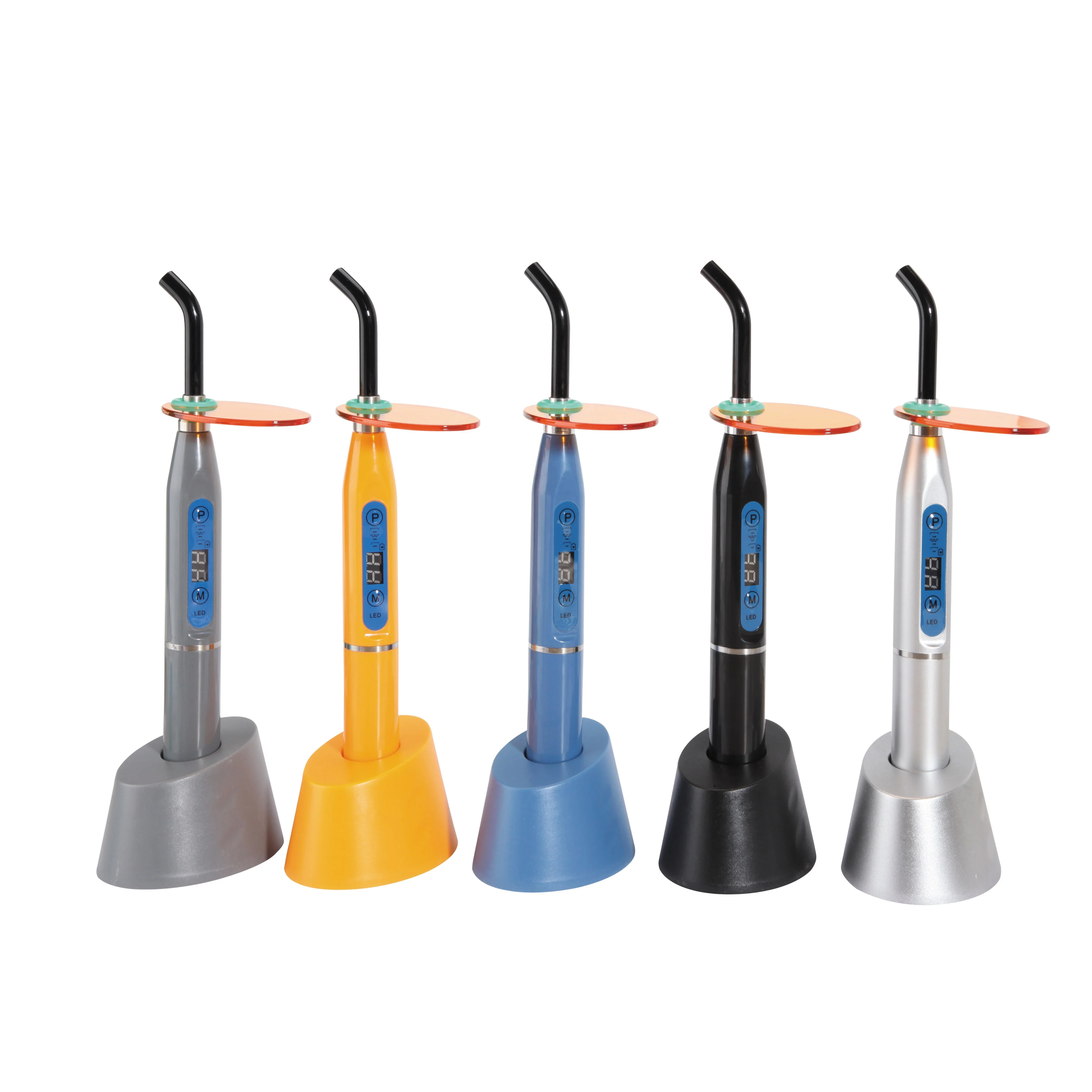 Powerful /big power LED curing light/LED dental curing lamp Silvery AS plug