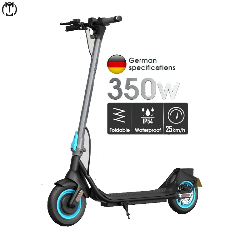 New Model 10 Inch Foldable Electric Scooter Lithium Battery 36V 350W 25KM Disc Brake E Scooter