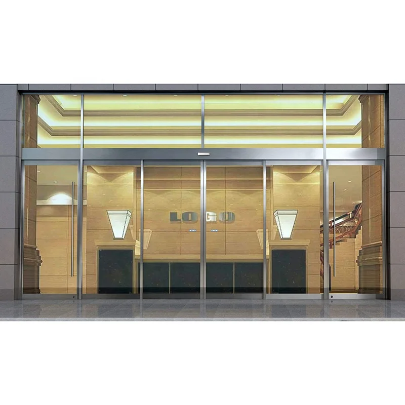 Automatic Sliding Door System with Sensor for Glass door