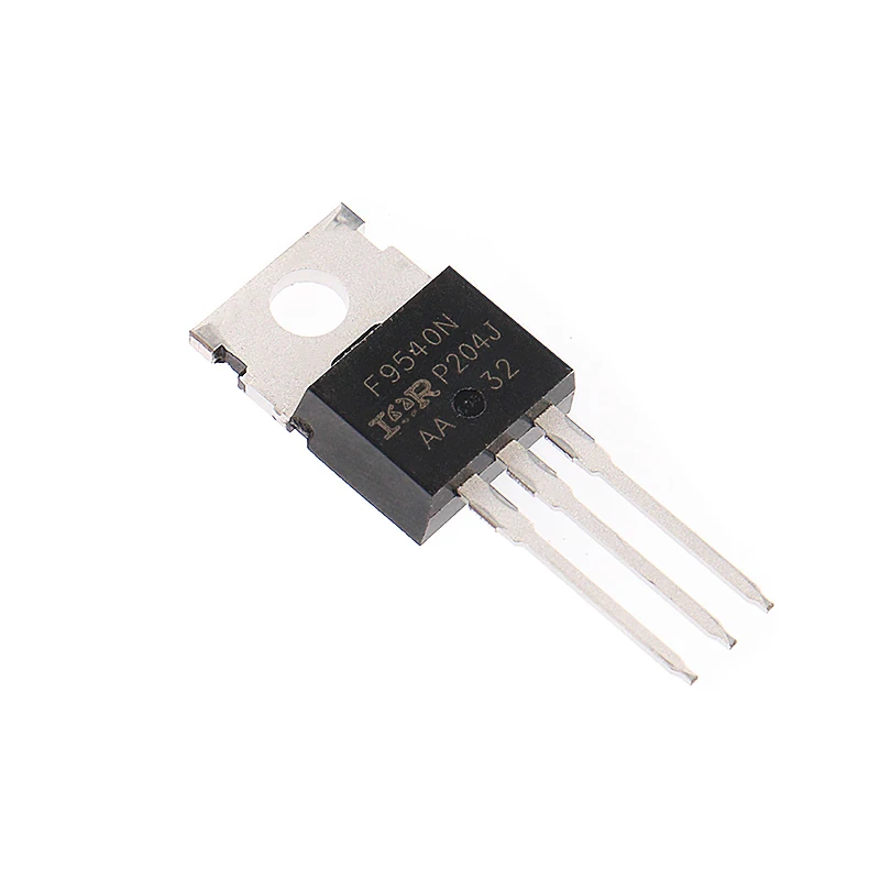 IRF9540NPBF  TO-220AB  Brand new and original 23 A, 100 V, 0.117 ohm, P-CHANNEL, Si, POWER MOSFET Transistor Chip