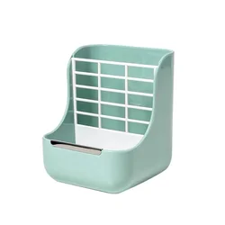 2 in 1 Hanging Automatic Rabbit Feeder Dispenser for Small Animal Rabbit Food Bowl Hay Feeder