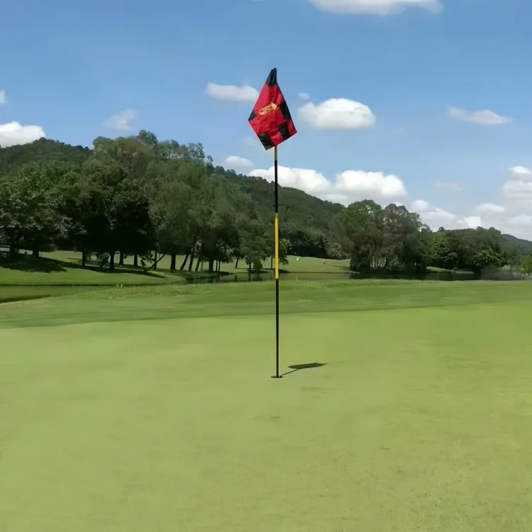 High Quality 6 to 8 Feet Durable Standard Tournament Golf Flag Sticks Golf Green Pin Pole for Golf Course