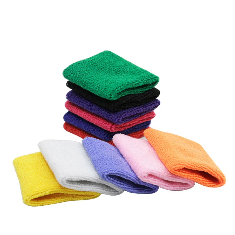 Sweatbands Sports Headband and Wrist Sweatbands Cotton sweat wrist band