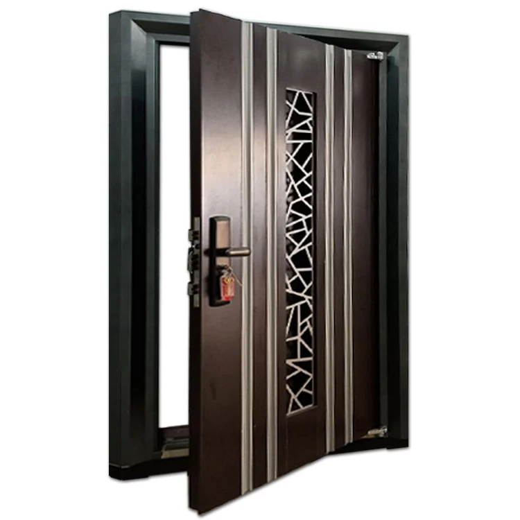 
HS-DSD2 chinese ready made bullet resistant metal door american tukish bullet proof security stainless steel armored doors 
