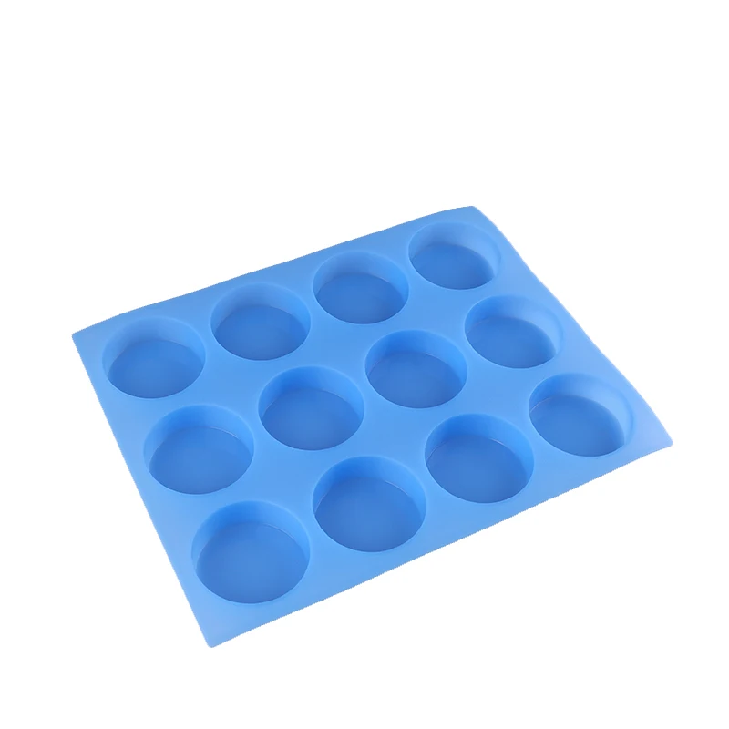 Silicone Mold For Chocolate, Cake, Jelly, Pudding, Handmade Soap, Round Shape