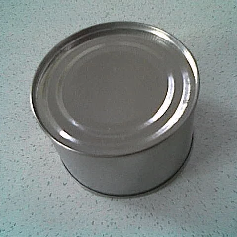 double sealed tin tank can for can opener testing can