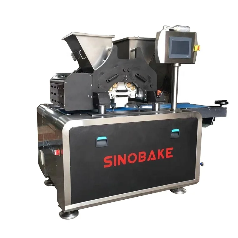 Small Cookie Making Efficient Production Double Row Cookie Extruder Biscuit Making Machine