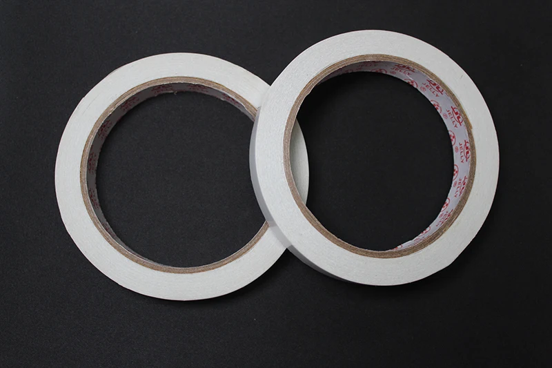 White Yellow Two Sided  Glue Tissue Hot Melt Adhesive Embroidery Tape for Garment Usage