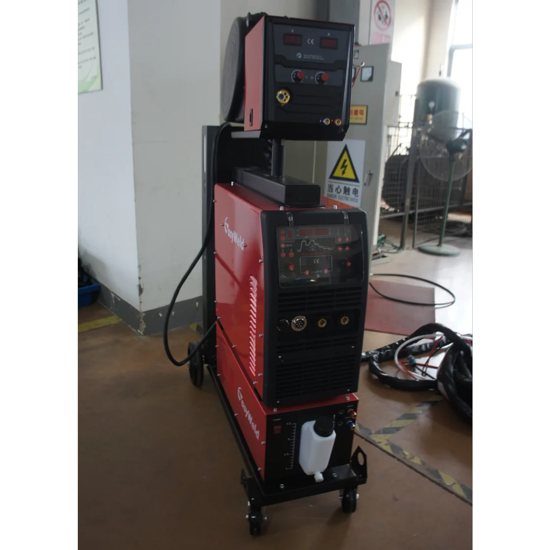 
 Сварочный аппарат PULSE MIG500D 500A, двухимпульсный алюминиевый сварочный аппарат Mig MMA со светодиодным дисплеем  