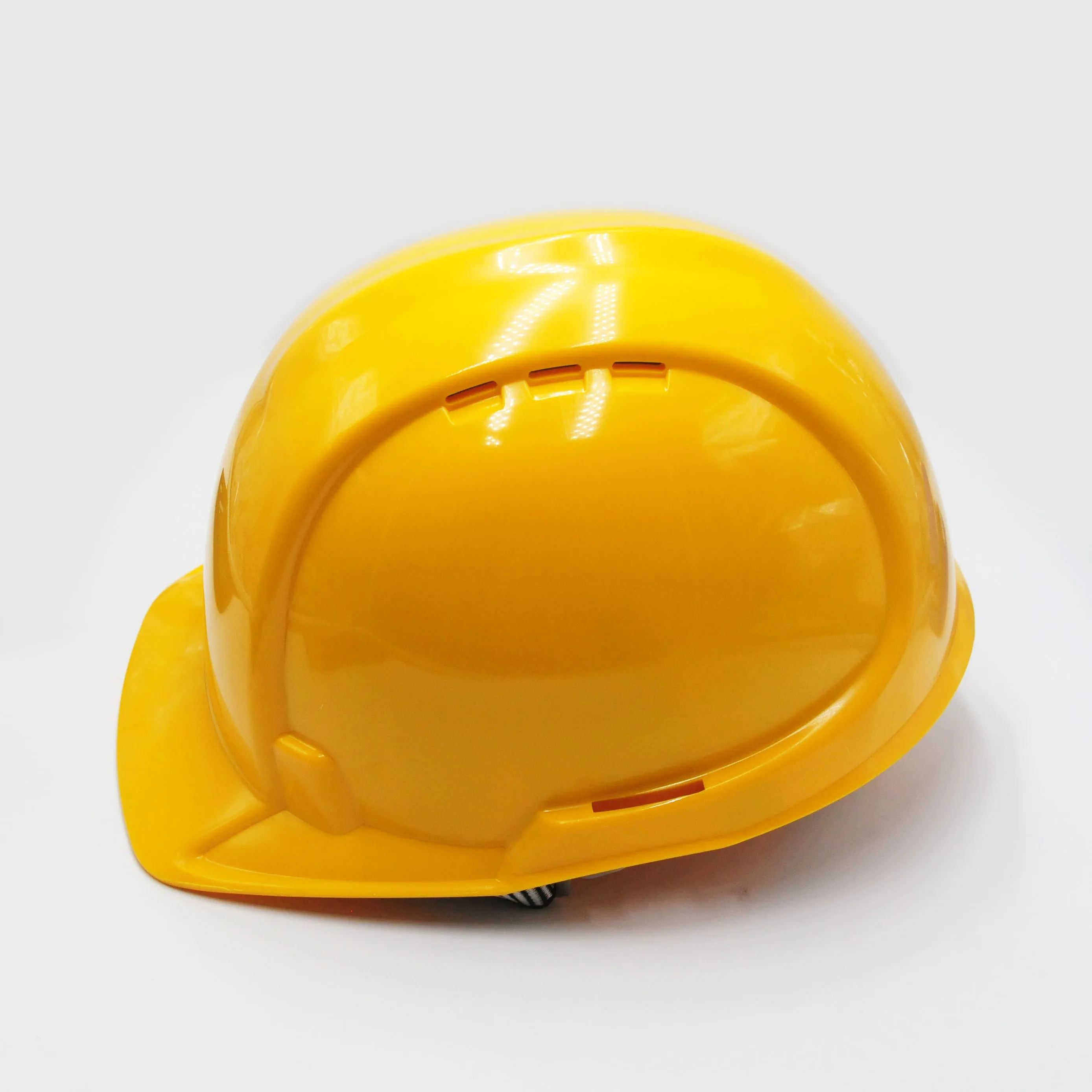 Yellow colour  EN397 Industrial construction Safety helmet hard hat with new pinlock suspension