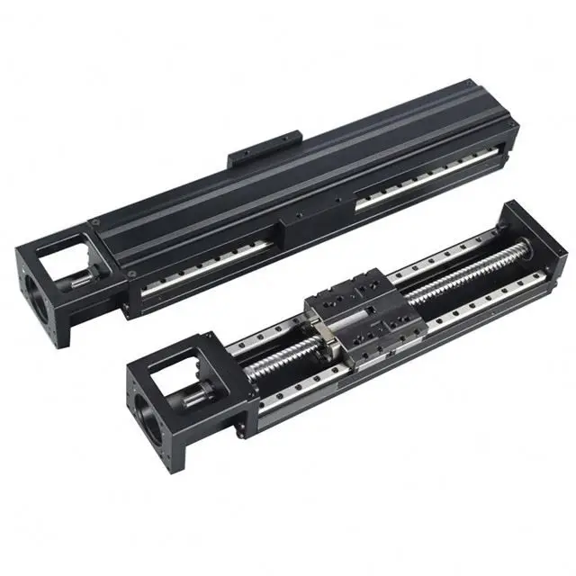 open motorized belt drive linear motion conveyor module