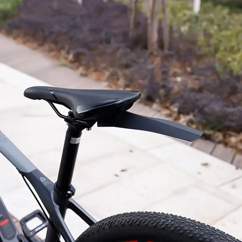 Bicycle saddle fender road mtb mountain bike rear mudguard wing plastic cycling saddle mudguards parts