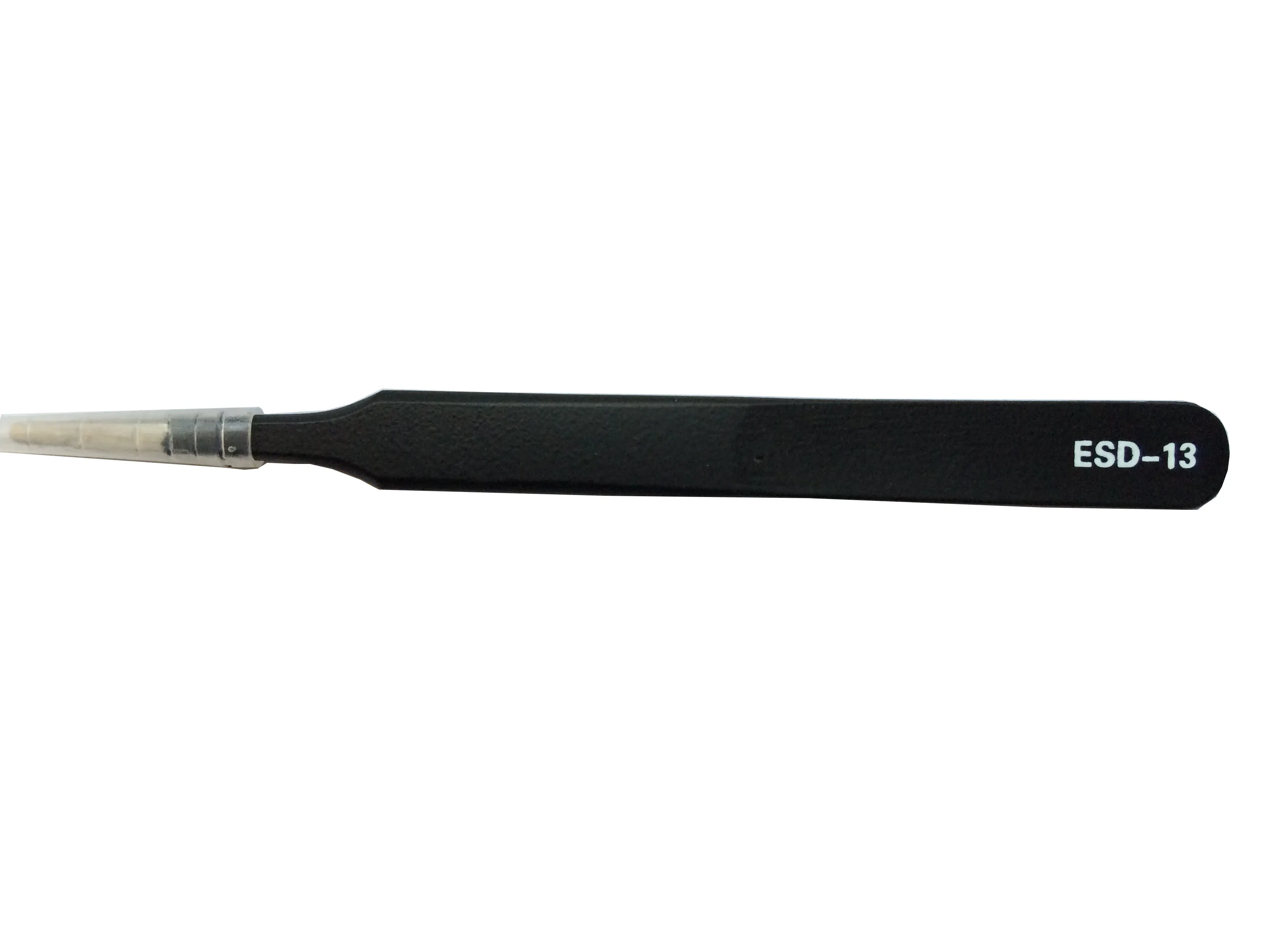 Высокое Качество Электронный ESD-14 ESD черный Пинцет из нержавеющей
