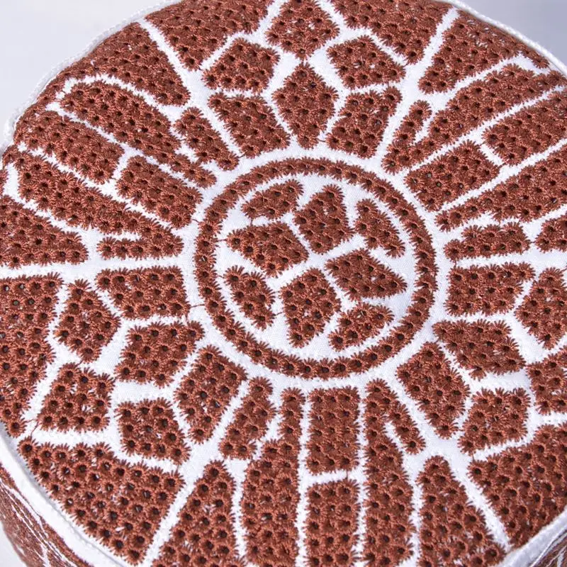 prayer Plain Cotton Open Knit Turkish Muslim Islamic Kufi Hat Taqiya Takke Kofia Skull topi, nitted STHat-T08