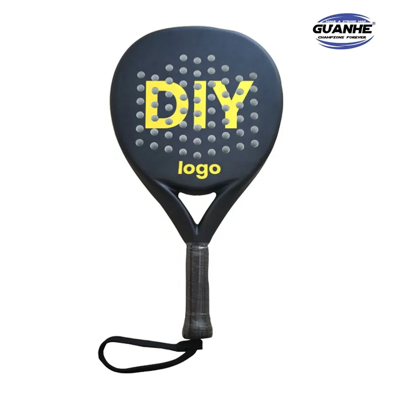 Neh Mold Carbon Paddle Racket Padel Tennis Racket 3k 18k Fiber Manufacturer Paddleball Racquets