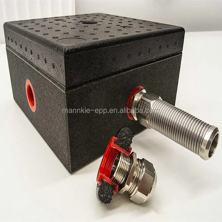 Customized EPP Foam HVAC System Components Solar Pump Station Insulation Shell Casing Ventilation System With Heat Recovery