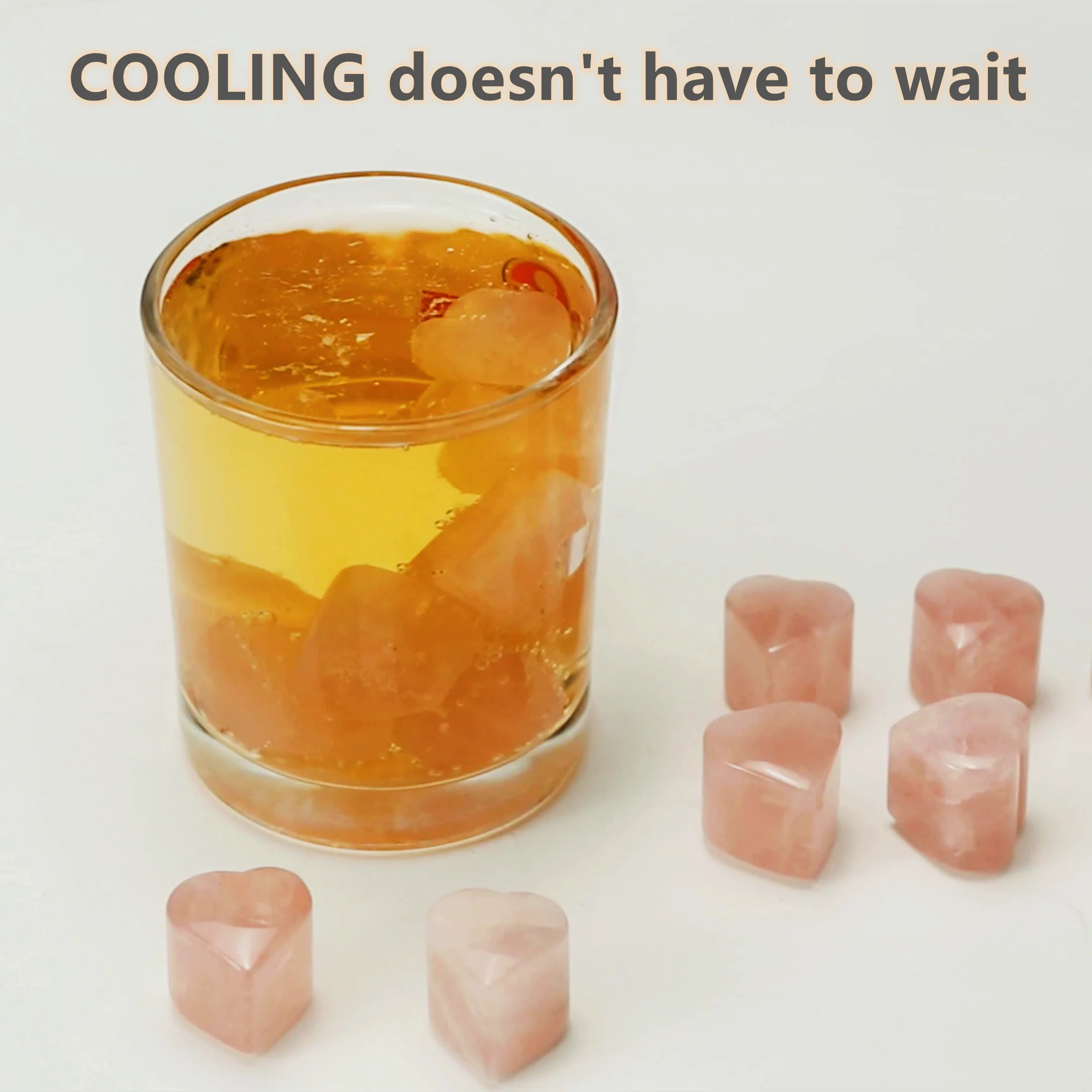 Personalized Dice Whiskey Nature Marble Stones Reusable Whisky Ice Cubes Stone Set